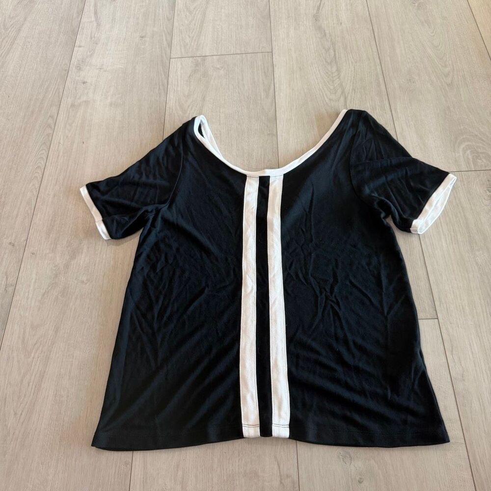 Maeve Colorblocked V-Back Top size M